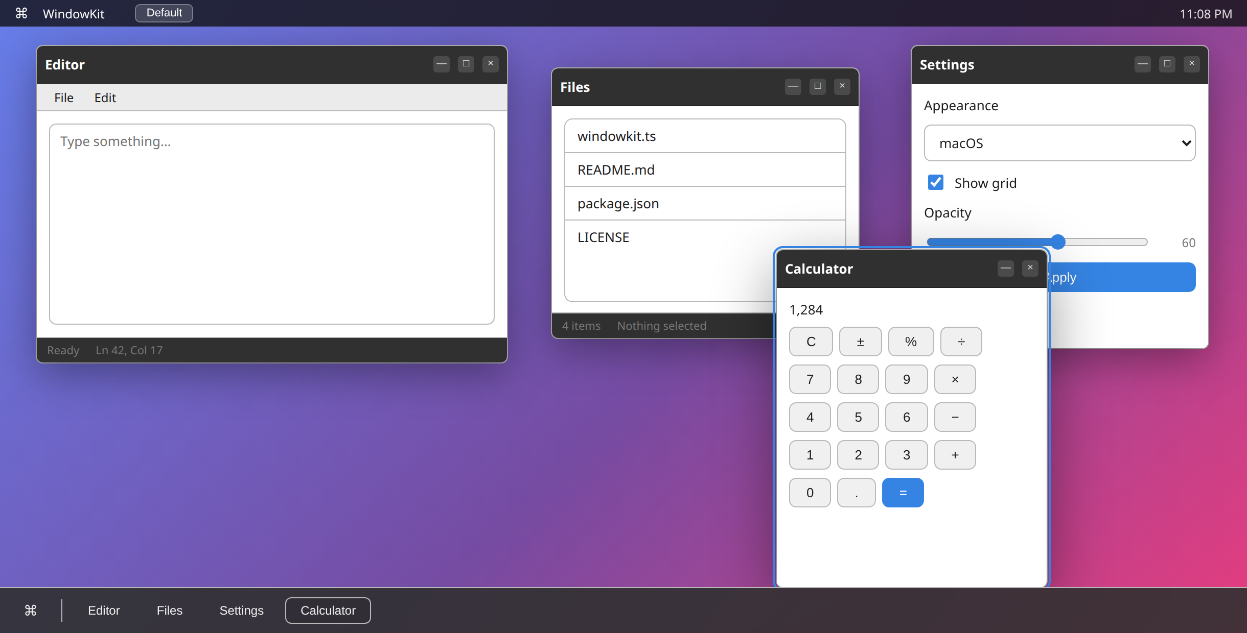 Linux theme